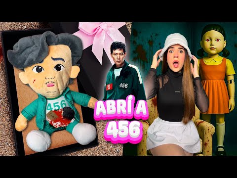 ABRÍ un PELUCHE de 456 del Juego del Calamar y descubrí ALGO TURBIO⚠️😨 (Young-Hee) | Ani Cat😻
