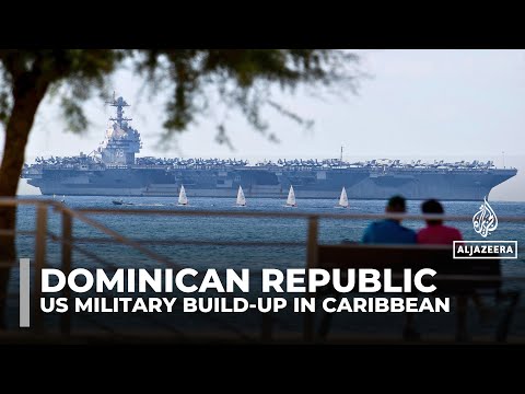 YouTube video thumbnail: Dominican Republic Aids US Military Build-up in the Caribbean Amid Venezuela Tensions