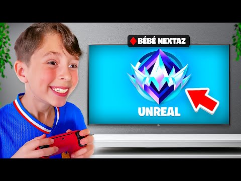 Mon PETIT FRÈRE passe UNREAL en SOLO ! (8 ans)