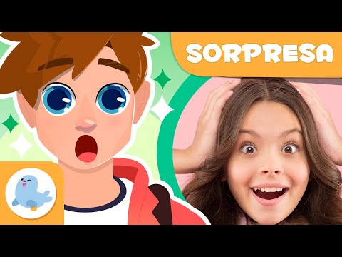 ¿Cómo identificar la SORPRESA? ​😯​​​​​​​​ RECONOCER EMOCIONES para niños 🫢 Episodio 6