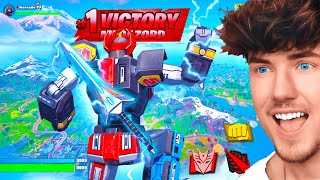 Ich Zerstöre ALLES als RIESENROBOTER in Fortnite! (30 BOMB?)