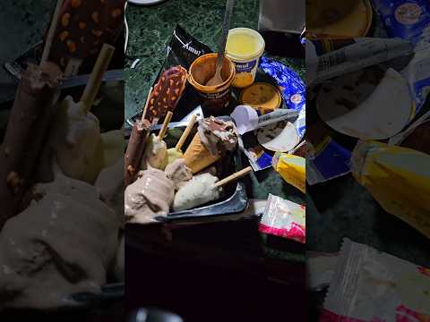 Sari Ice Cream Mix Krne Gya Tha ๐ญ #shorts #minivlog #icecream