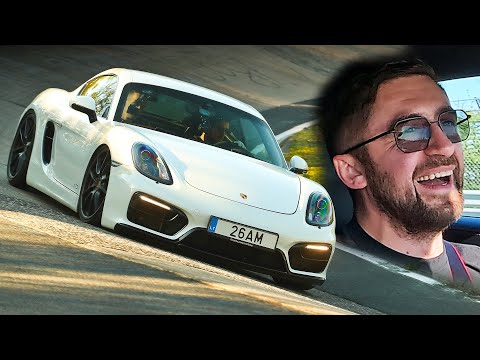 Porsche Cayman GT4.5 vs Nürburgring Traffic!