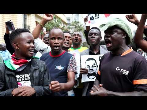 YouTube video thumbnail: Kenya to Charge Police Officers With Murder Over Blogger's Death