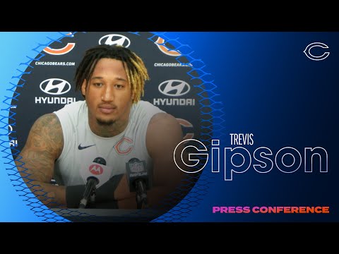 Trevis Gipson: 'I think our group is coming together strong' | Chicago Bears video clip
