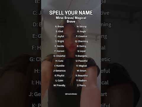 spell your name #love #facts #lyrics #dandelions #shorts #subscribe - let's initial