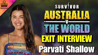Survivor AU vs The World: Parvati Shallow Exit Interview