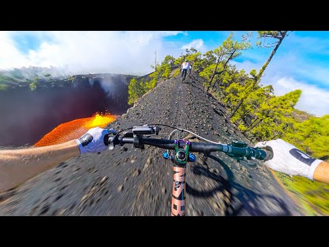 FREERIDE SULLA BOCCA DI UN VULCANO - CANARIE MISSION pt.1