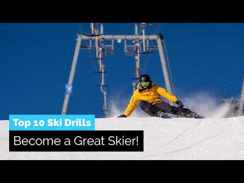 Top 10 Ski Drills to Become a Great Skier | How to Ski Better