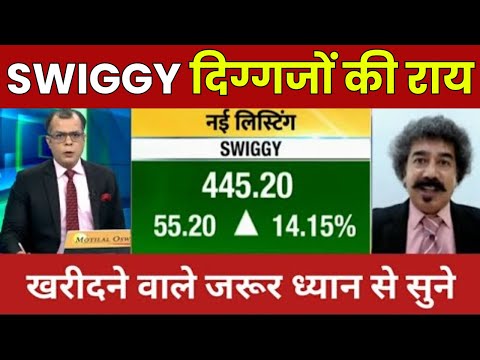 SWIGGY दिग्गजों की राय | SWIGGY SHARE LATEST NEWS TODAY | SWIGGY SHARE TARGET | STOCK WALA