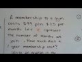 Understanding Linear Relationships and Equations