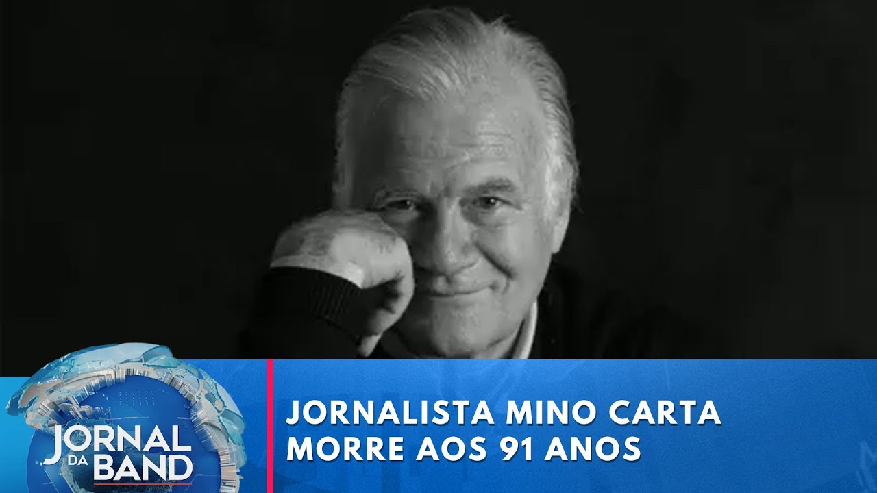 Jornalista Mino Carta morre aos 91 anos | Jornal da Band