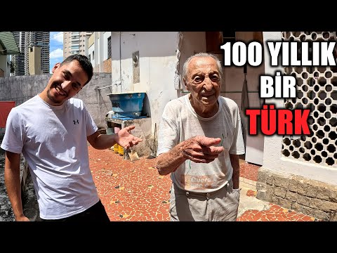 Brezilya'da Yaşayan 100 YAŞINDAKİ TÜRK'ün HAYATI!