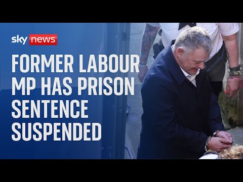 MP Mike Amesbury's prison sentence suspended for two years following appeal