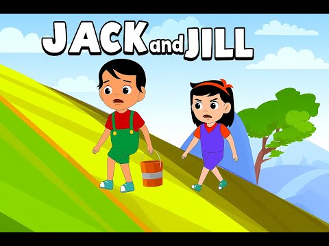 Jack and Jill Went Up the Hill | Animated Nursery Rhyme for Kids