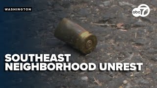 Local residents demand action after nights of gunfire, neighborhood unrest