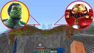 Hulk vs Hulkbuster in Minecraft