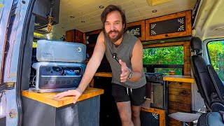 Forest Van Camping & Cooking with Anker Solix C2000 Gen 2