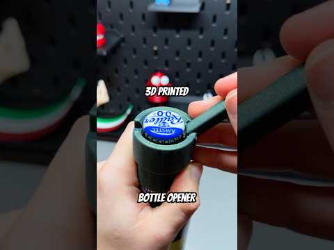 3D Printed Bottle Opener 🤩 #bottle #gadget #useful #3dprinting
