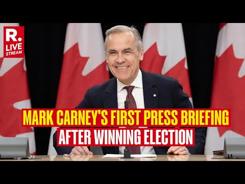 Canadian PM Mark Carney Holds First Press Briefing After Liberal Party Wins Election | Live