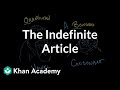 Understanding Articles: A, An, and The