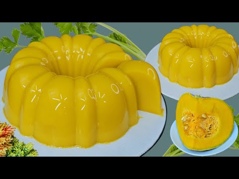 BINGUNG PUNYA LABU TP MAU DI BIKIN APA.? ADA PUDING GLOWING, ENAK & LUMER DI MULUT