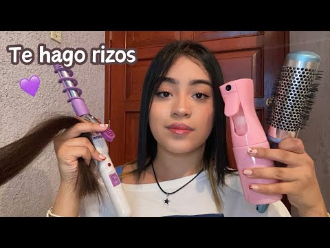 ASMR cepillo y estilizo tu cabello 💇🏻‍♀️✨