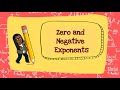 Exploring Zero and Negative Exponents