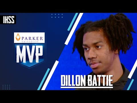 Lancaster Forward Dillon Battie - Week 27 Basketball MVP Bobblehead Winner
