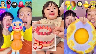 Random Emoji Food Challenge ASMR Compilation! 🥵bubble tea(Part105)