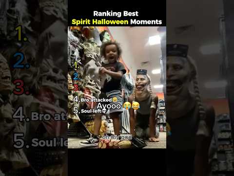 Top 5 Funniest Spirit Halloween Scares! π