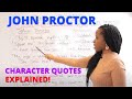 John Proctor's Character Analysis