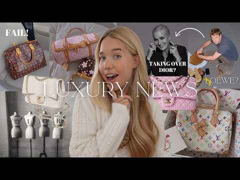 Luxury news: Chanel 25P Collection! A New Dior Era? Louis Vuitton Takashi Murakami Disaster & More