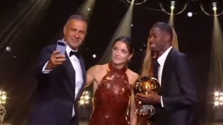 Here is the 2025 women ballon d,or winner aitana bonmati 