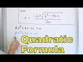 Exploring the Quadratic Formula and Its Applications