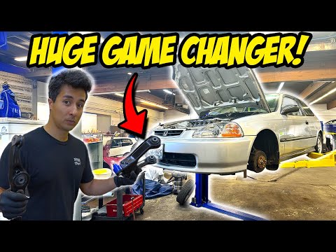 The Biohazard Civic Gets a Complete Suspension Overhaul!