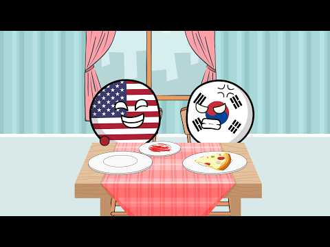 Why Countryball South Korea Is Taking OVER The Internet #memes