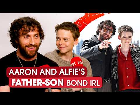 Aaron Taylor-Johnson being a father figure on and off the screen