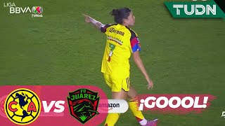¡LLEGÓ EL SEGUNDO! Kiana ANOTA I América vs Juárez | Liga MX Femenil - Jornada 13 Apertura 2025
