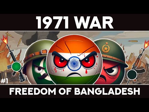 India Pakistan 1971 War - Countryballs | Freedom Of Bangladesh