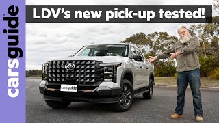 LDV Terron 9 2026 review Australia: New budget Chinese pick-up targets Isuzu D-Max dual-cab ute!