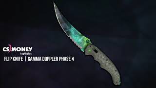 Flip Knife Gamma Doppler Gameplay