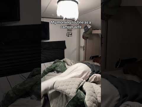 My morning routine as a camper wife! #camper #morningroutine #morningvlog
