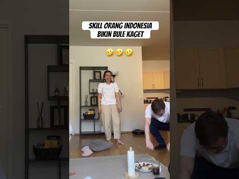 AJARIN SUAMI BULE JONGKOK 😂 REAKSI KELUARGA BIKIN NGAKAK
