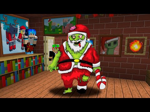 NUNCA PEÇA PRESENTE PARA O PAPAI NOEL DO MAL !!! MINECRAFT