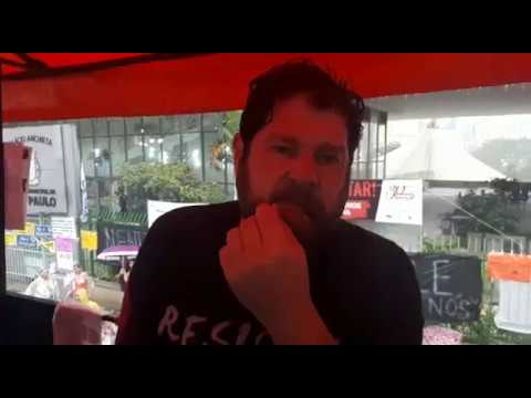 Sergio Antiqueira, presidente do Sindsep, fala sobre a assembleia e continuação da greve