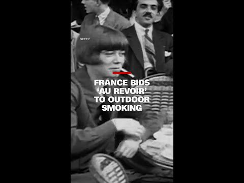 France bids ‘au revoir’ to outdoor smoking