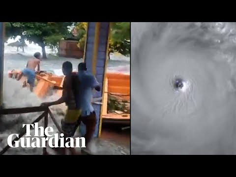 Wind, rain and floods as Hurricane Beryl tears through Caribbean