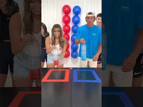 First Team to Pop all Balloons Wins!
