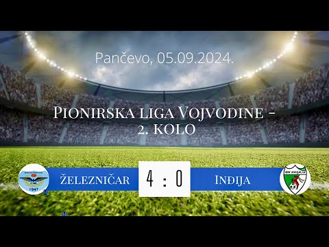 PIONIRI: FK Železničar - FK Inđija Toyo Tires 4:0 (2:0)